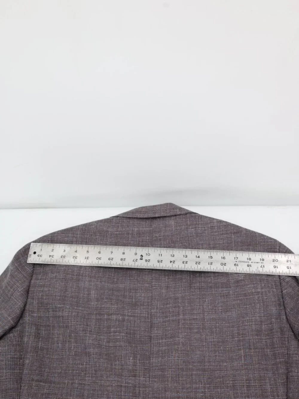 Canali Kei Sport coat mens 52R Slim Wool Silk Linen Unstructured gray with blue
